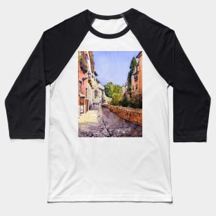 Carrera del Darro, Granada, Spain Baseball T-Shirt